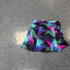 Vibrant Multicolor Mini Skirt